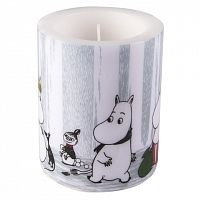 свеча большая moomin зимнее путешествие, 8 см в Краснодаре