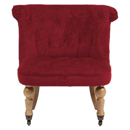 кресло amelie french country chair красное в Краснодаре