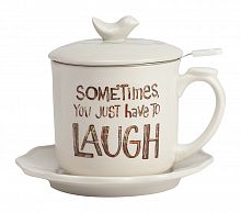 чайный набор sometimes you just have to laugh в Краснодаре