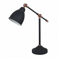 настольная лампа arte lamp braccio a2054lt-1bk в Краснодаре