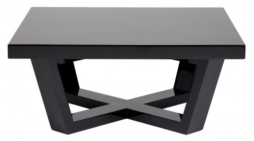 стол журнальный oak black varnish чёрный, лак в Краснодаре