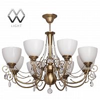 подвесная люстра mw-light фелиция 347016608 белая в Краснодаре