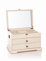 шкатулка с ящичками mobilier de maison белая в Краснодаре