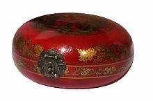 декоративная шкатулка gudong красная в Краснодаре