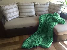 плед нежность зелёный большой в Краснодаре