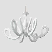 потолочная светодиодная люстра ambrella light orbital classic fk81/6 wh 292w d640 белая в Краснодаре