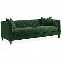 диван penelope sofa прямой зеленый в Краснодаре