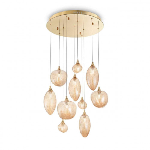 подвесная люстра ideal lux baco sp10 ottone в Краснодаре