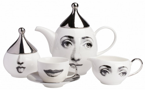 чайный сервиз пьеро форназетти faces silver в Краснодаре