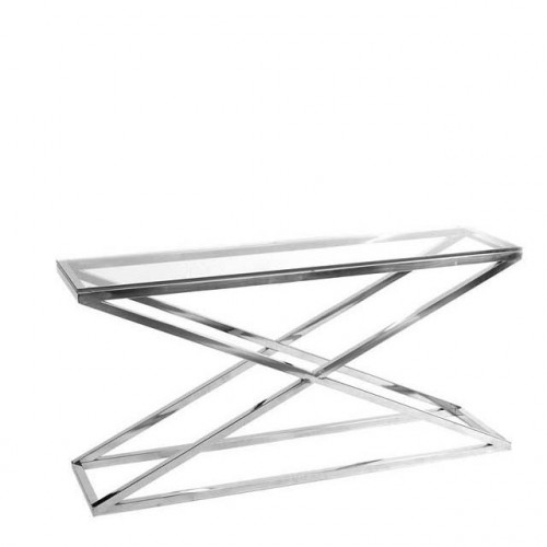 консоль criss cross от eichholtz хром в Краснодаре