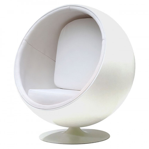 кресло eero ball chair белое в Краснодаре