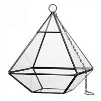 флорариум стеклянный с подвесом diamond shape в Краснодаре