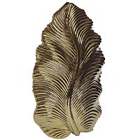 ваза leaf золотая 25.5*12*44.5 в Краснодаре