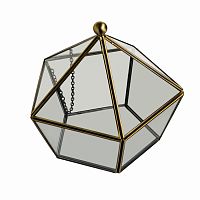 флорариум стеклянный в винтажном стиле diamond shape в Краснодаре