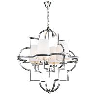 люстра mandeville l nickel от delight collection белая/никель в Краснодаре