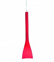 подвесной светильник ideal lux flut sp1 small rosso в Краснодаре