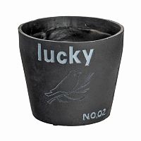 цветочный горшок lucky чёрный в Краснодаре