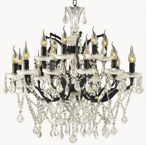 люстра avensis антик чёрная, прозрачная в Краснодаре